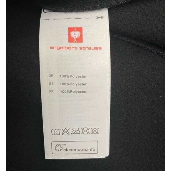 Engelbert Strauss Jacket Softshell Dryplexx Softlight Work Wear Blue Small NEW - Picture 8 of 13